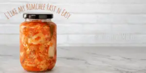 fast and easy kimchee recipe